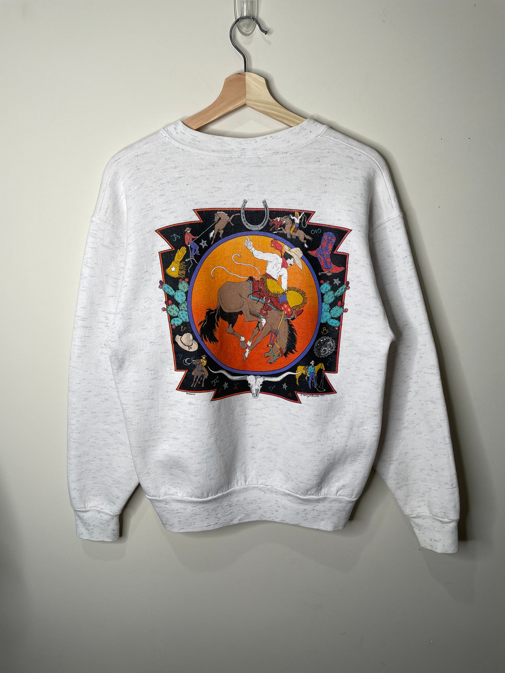 1990s “Buckaroo” Sweatshirt (M)