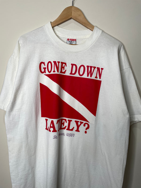 1990s “Gone Down Lately?” Tourist Tee (XL)