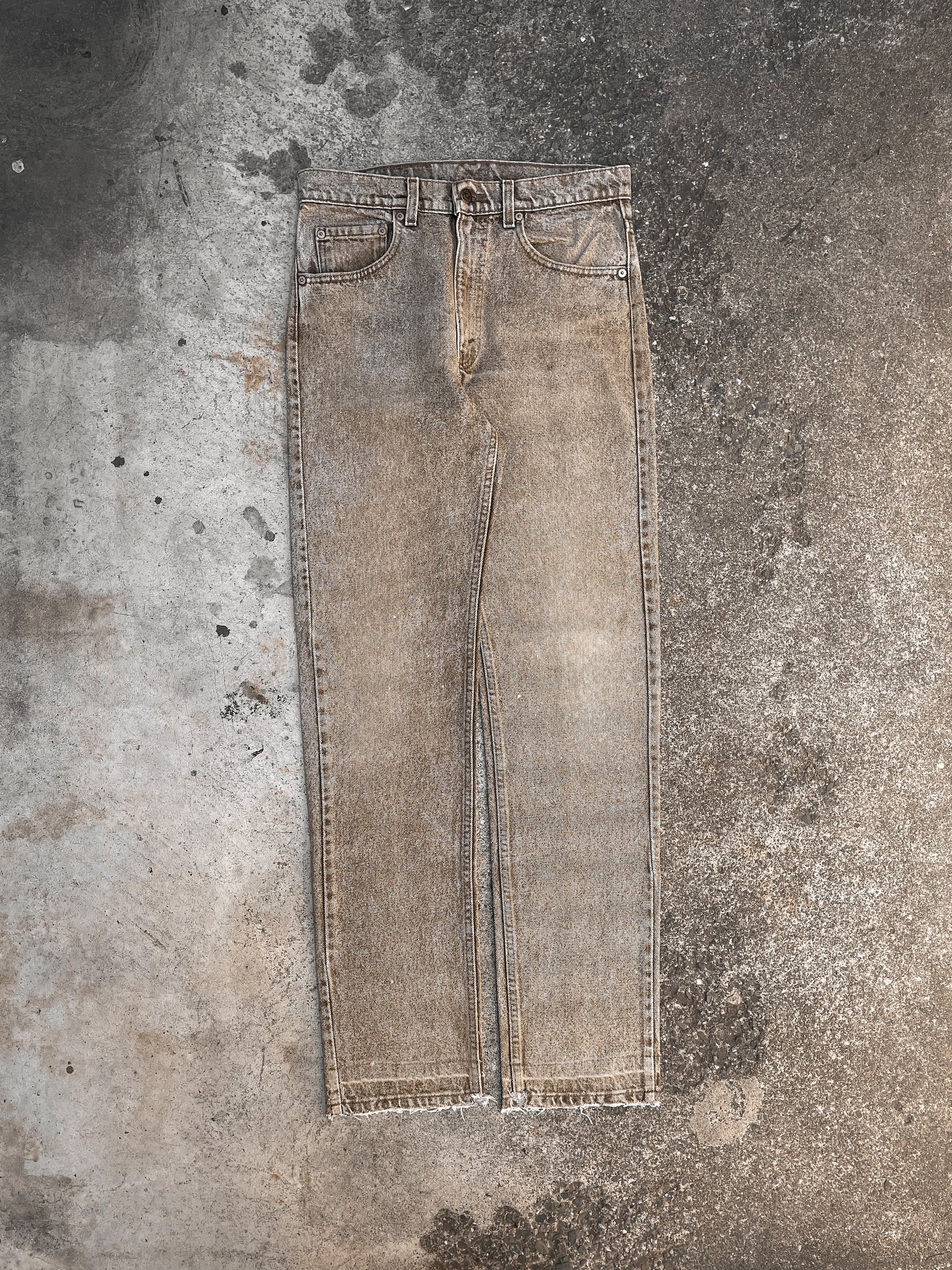 1980s Levi’s Gold Sand 505 Released Hem (31X33)