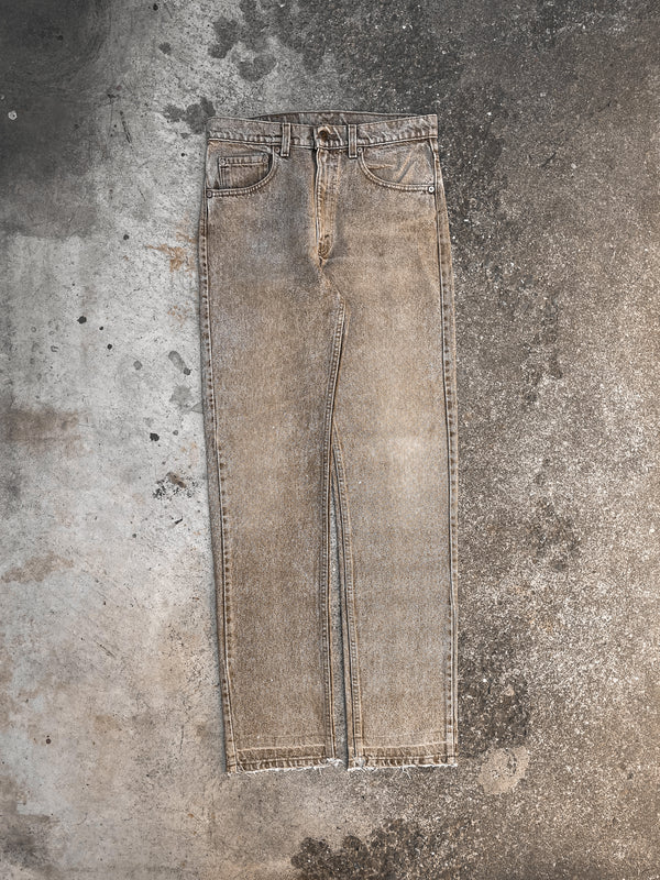 1980s Levi’s Gold Sand 505 Released Hem (31X33)