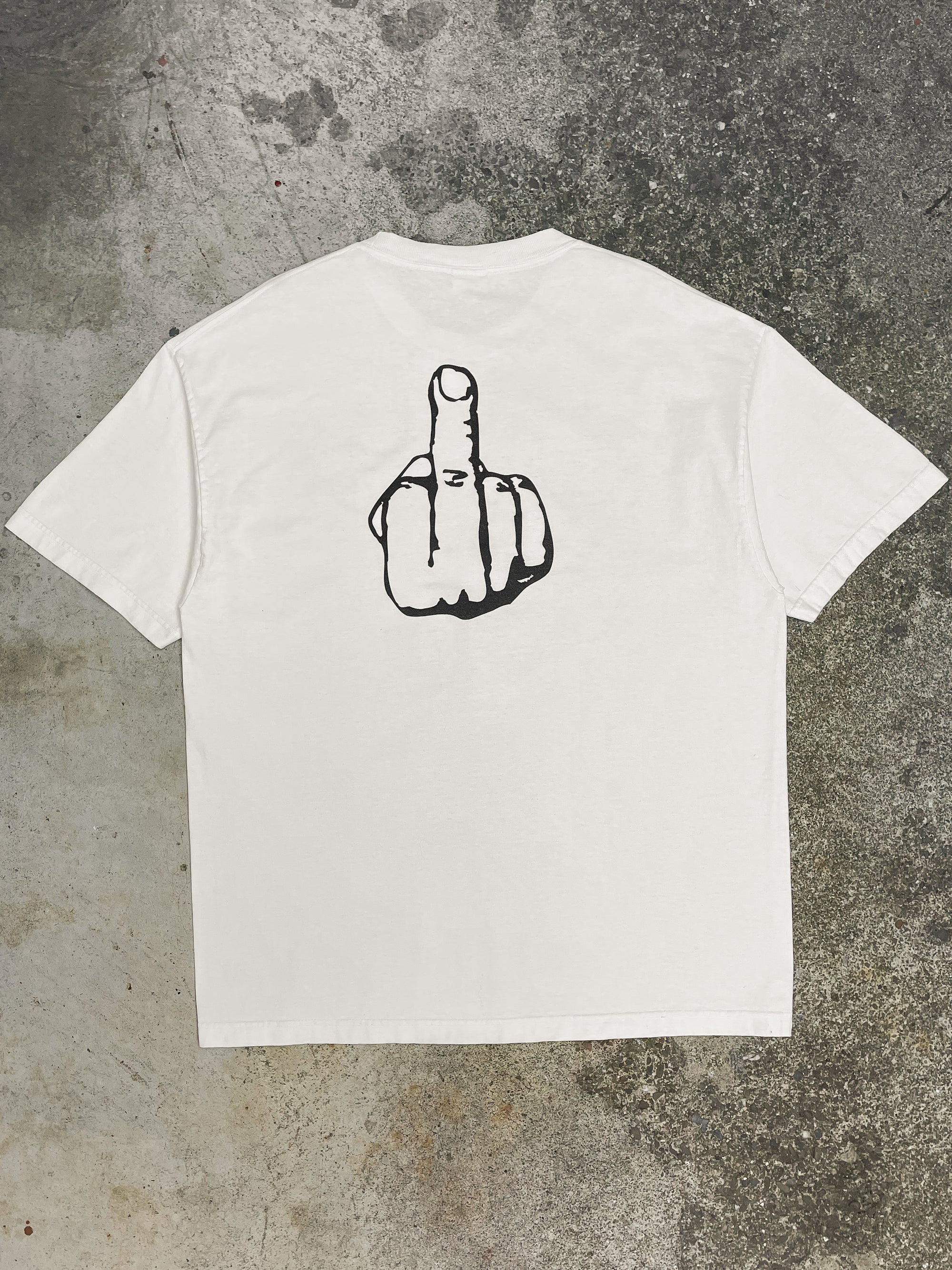 Vintage 00s “Middle Finger” Tee (XL)