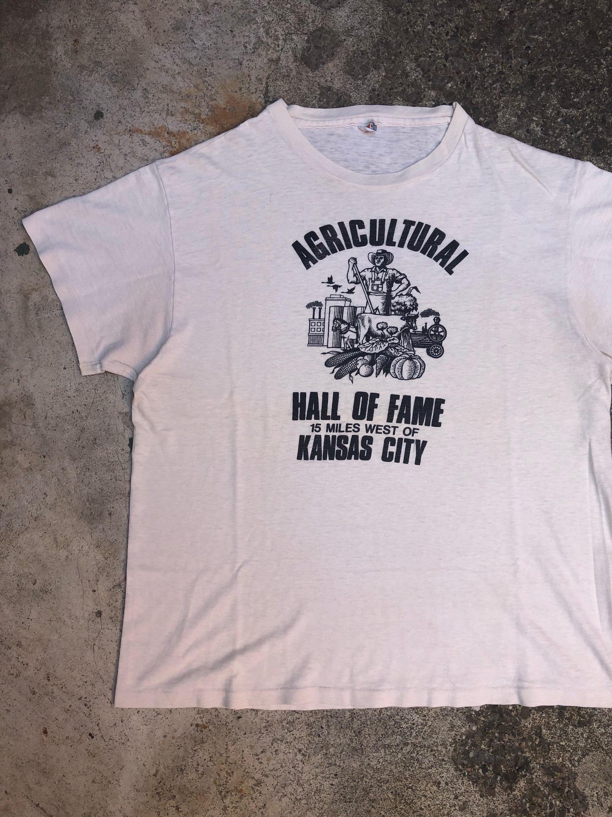 1970s Single Stitched “Agricultural Hall Of Fame” Tee