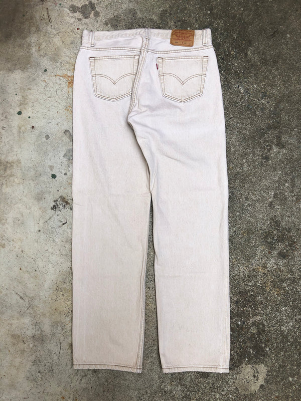 1990s Levis 501 Cream (34X30)