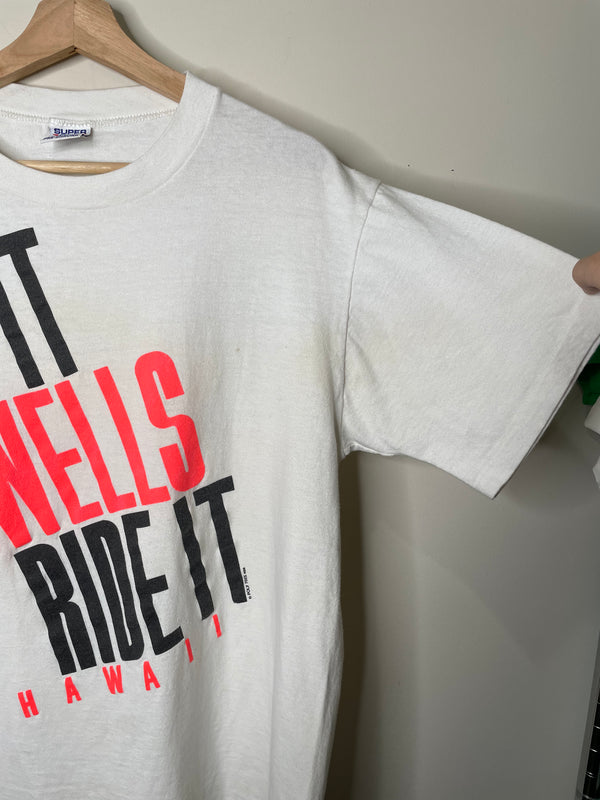 1980s/90s “If It Swells Ride It” Single Stitched Tee (M)