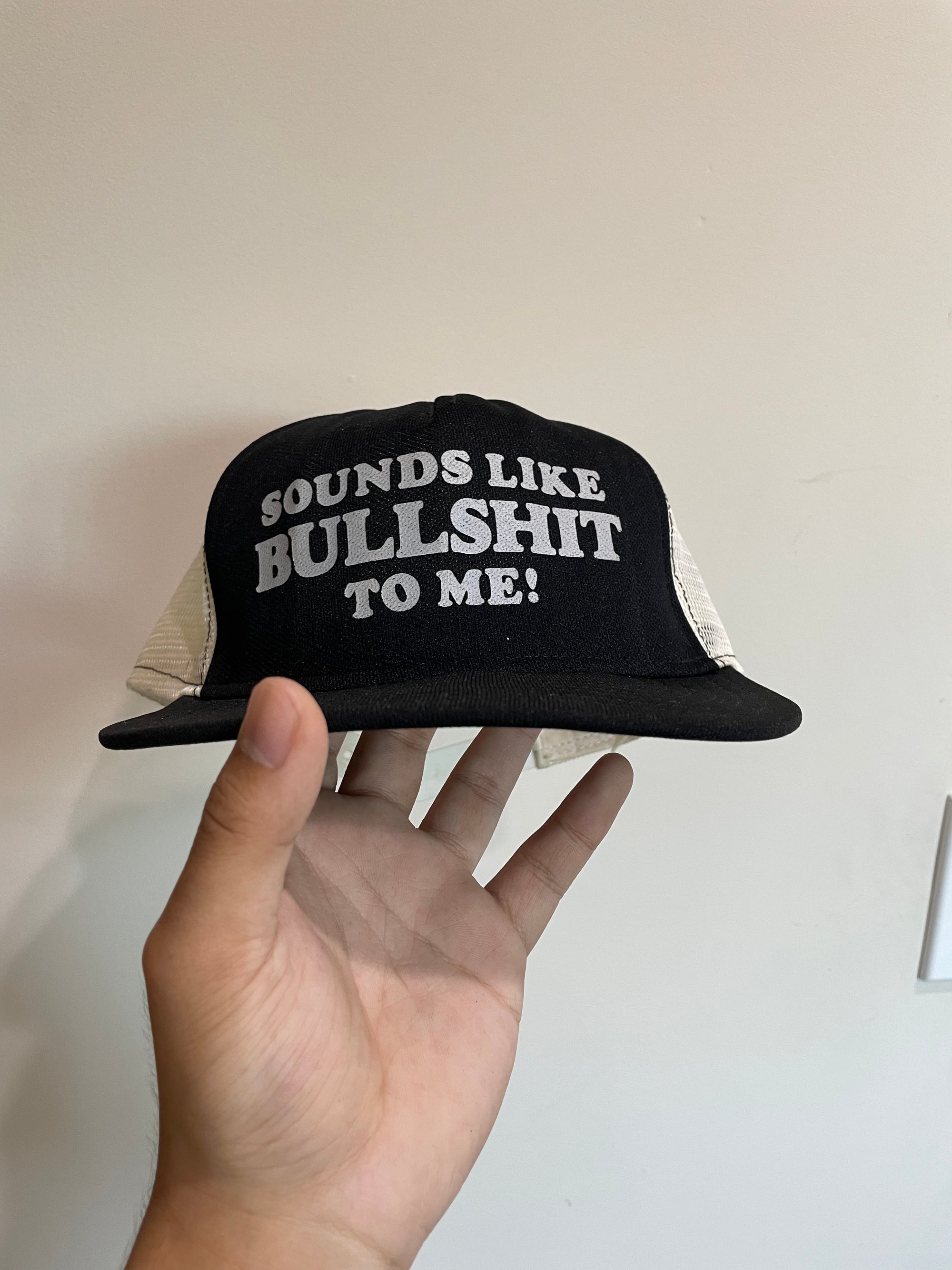1990s “Sounds Like Bullshit To Me!” Trucker Hat