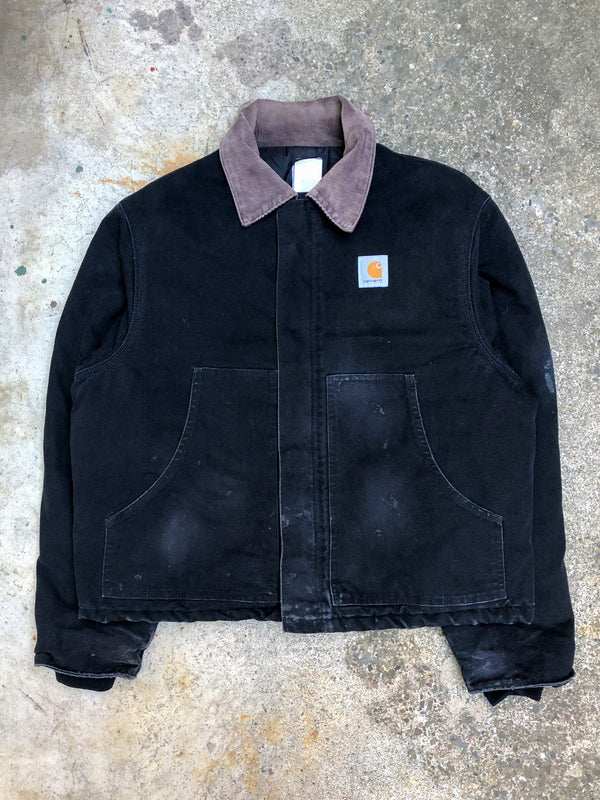 1990s Carhartt Black Quilted Arctic Jacket (L)