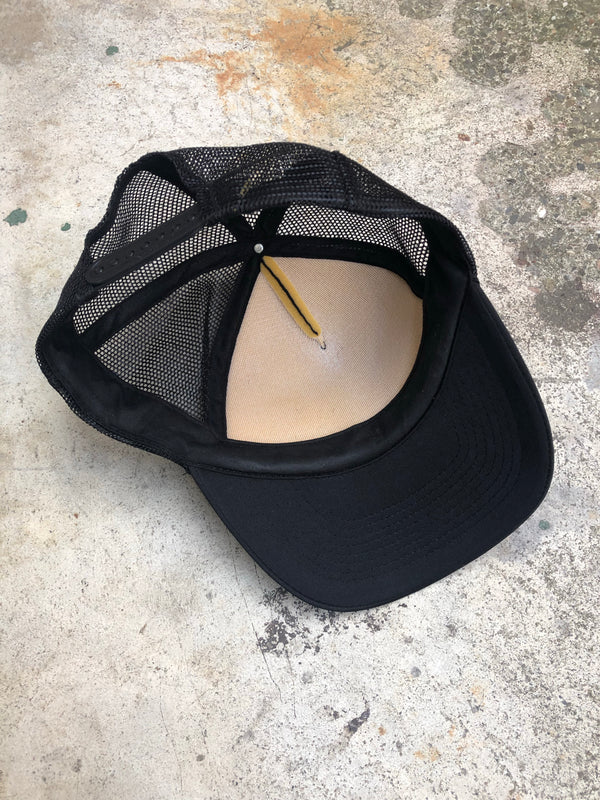 2000s Black “Rags 35” Trucker Hat