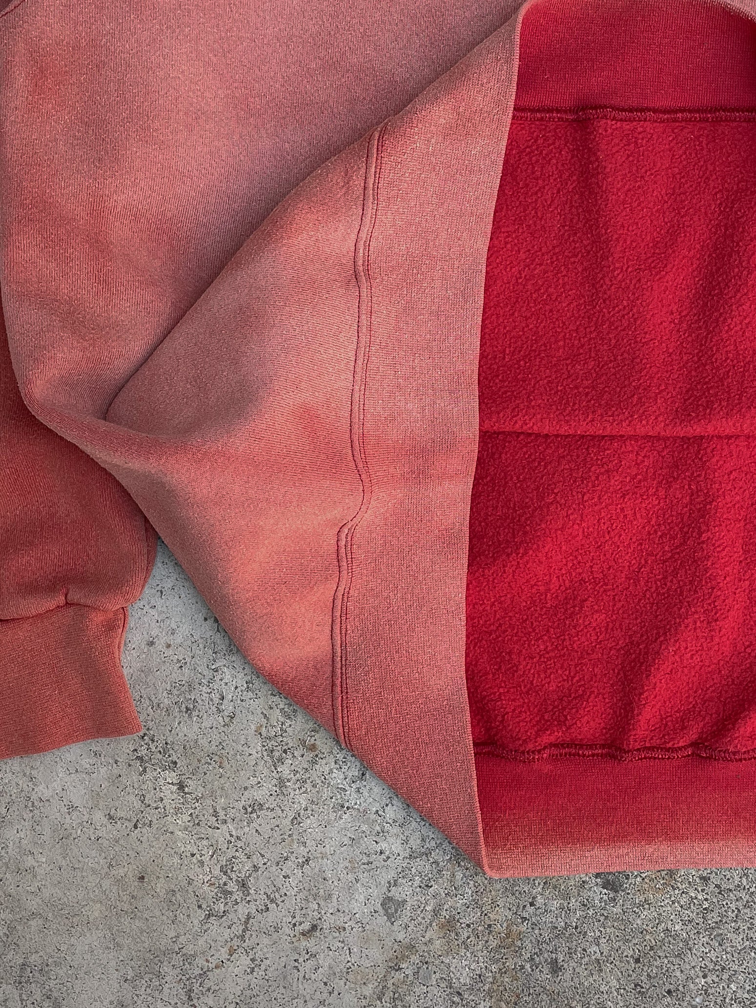 Vintage Nike Sun Faded Red Sweatshirt