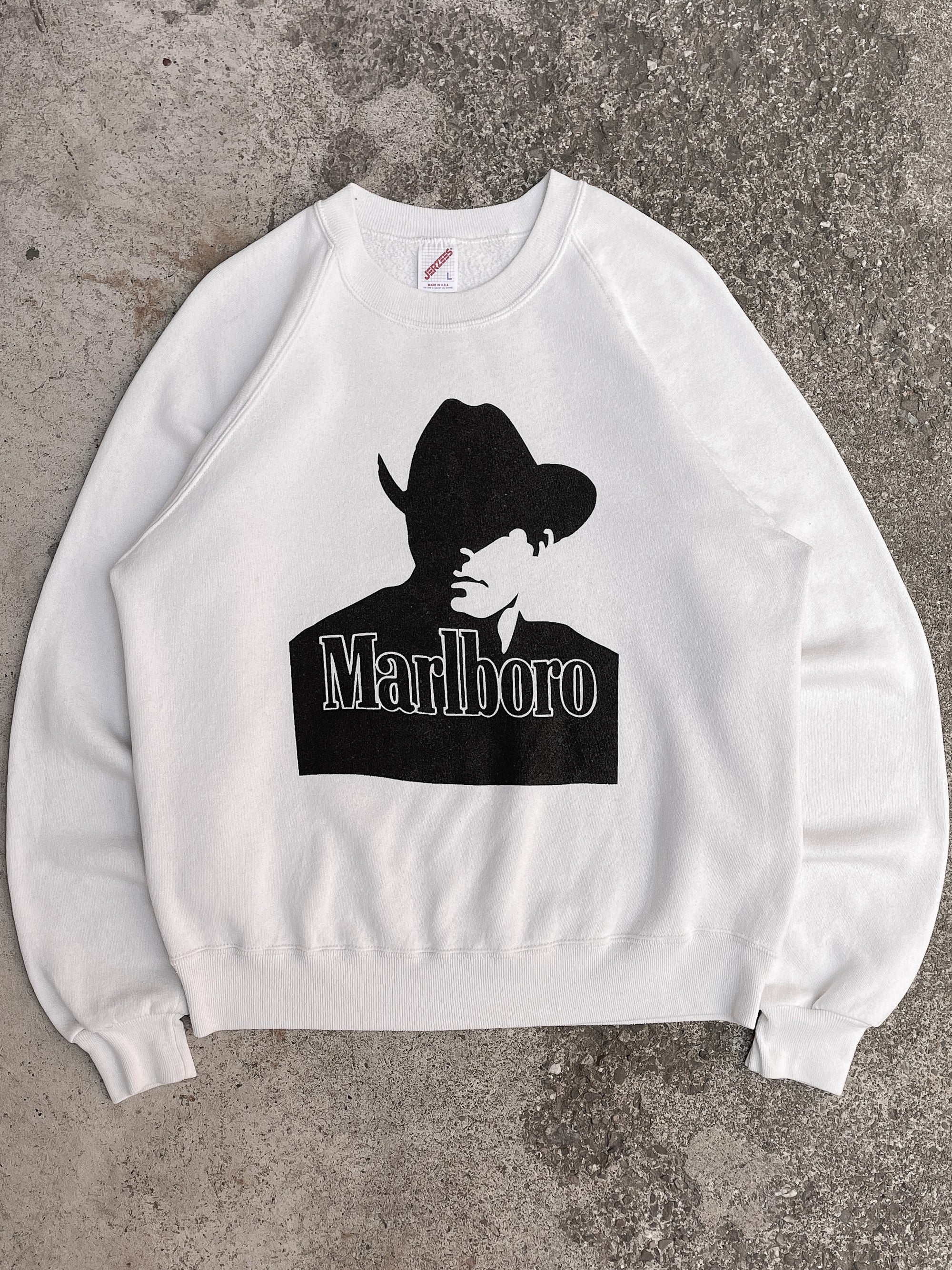 1990s “Marlboro” Raglan Sweatshirt