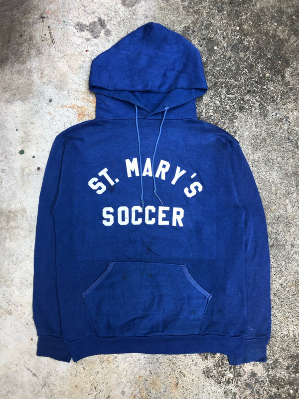 1970s Russell Blue “St Mary’s Soccer” Hoodie