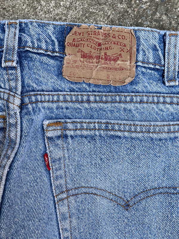 1980s Levi’s Faded Blue 505 (32X33)