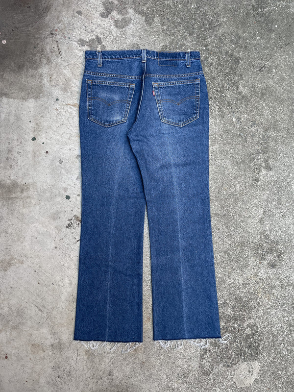 1990s Levi’s Blue 517 Raw Hem (32X28)