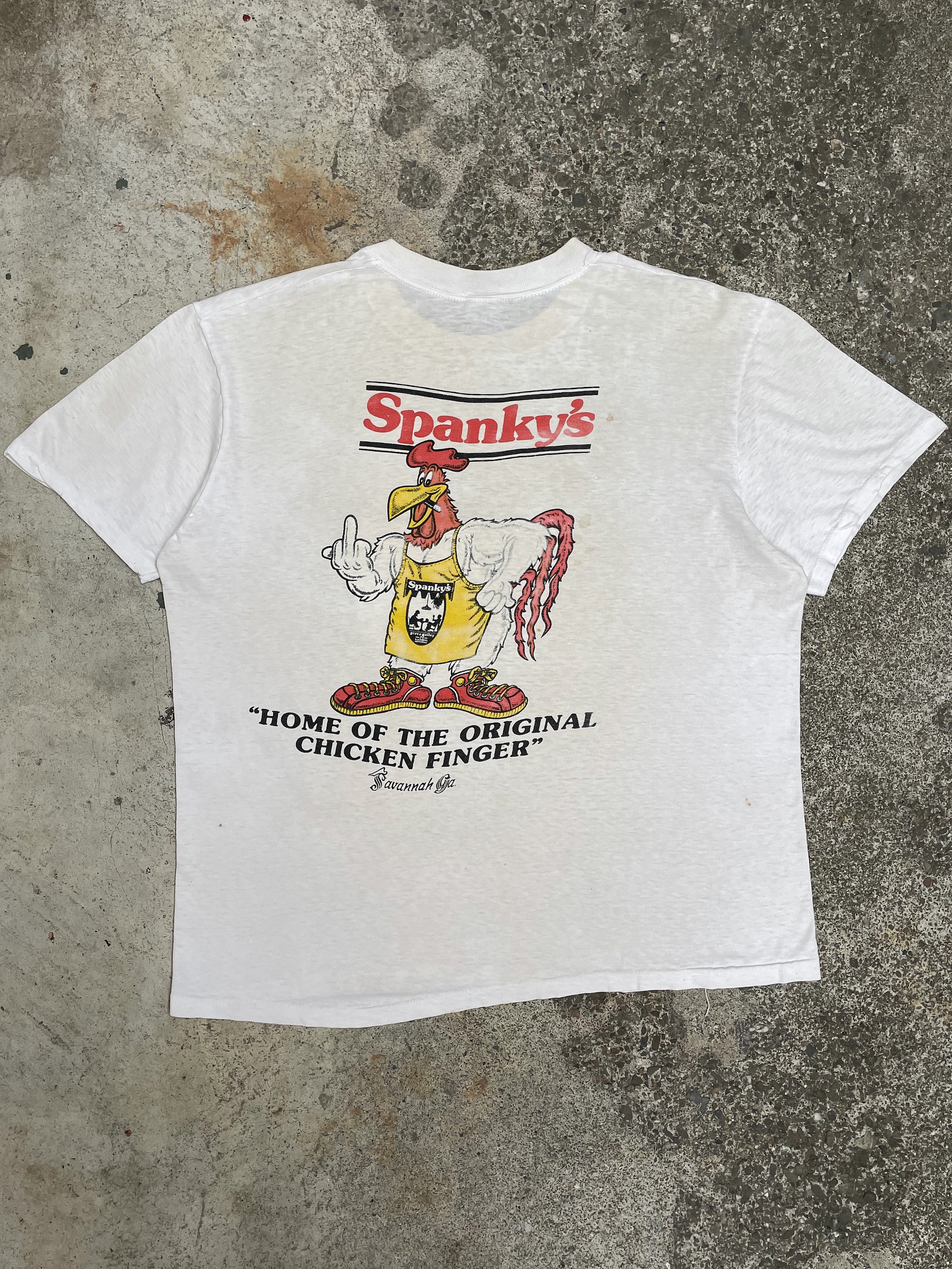 1980s “Spanky’s” Single Stitched Pocket Tee