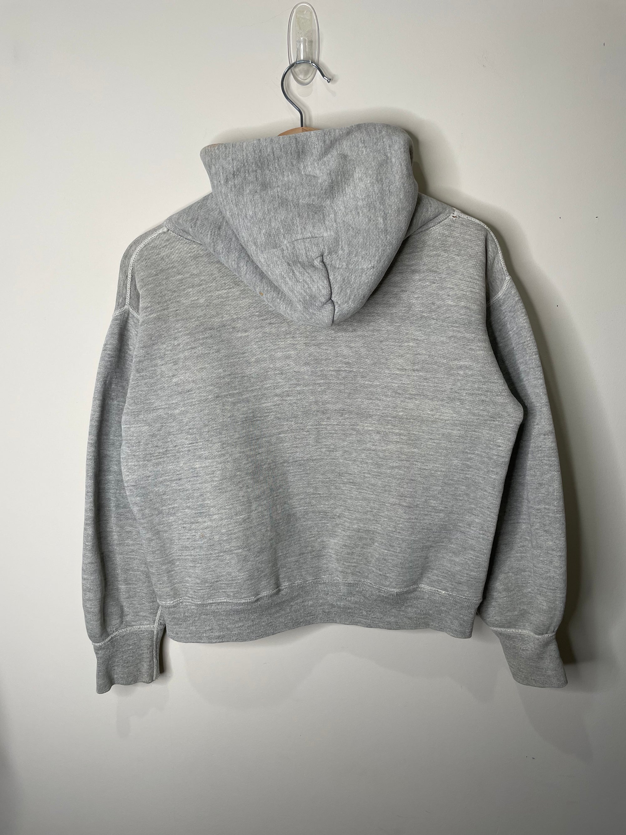 1950s/60s “Mustangs” Heather Grey Hoodie (XS)