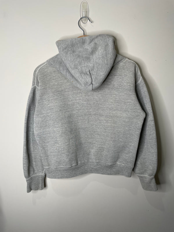 1950s/60s “Mustangs” Heather Grey Hoodie (XS)