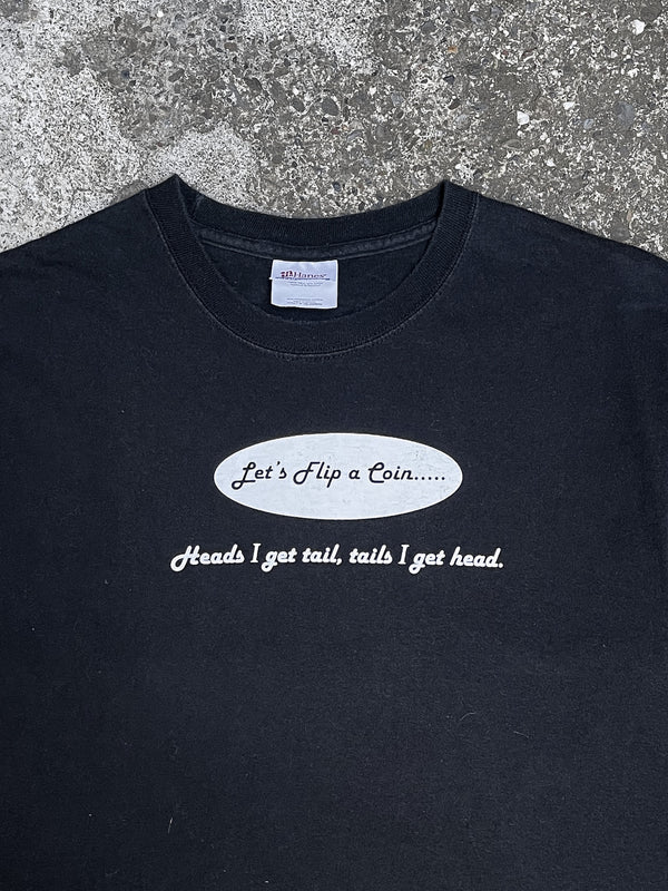 2000s “Let’s Flip A Coin…” Tee (M)