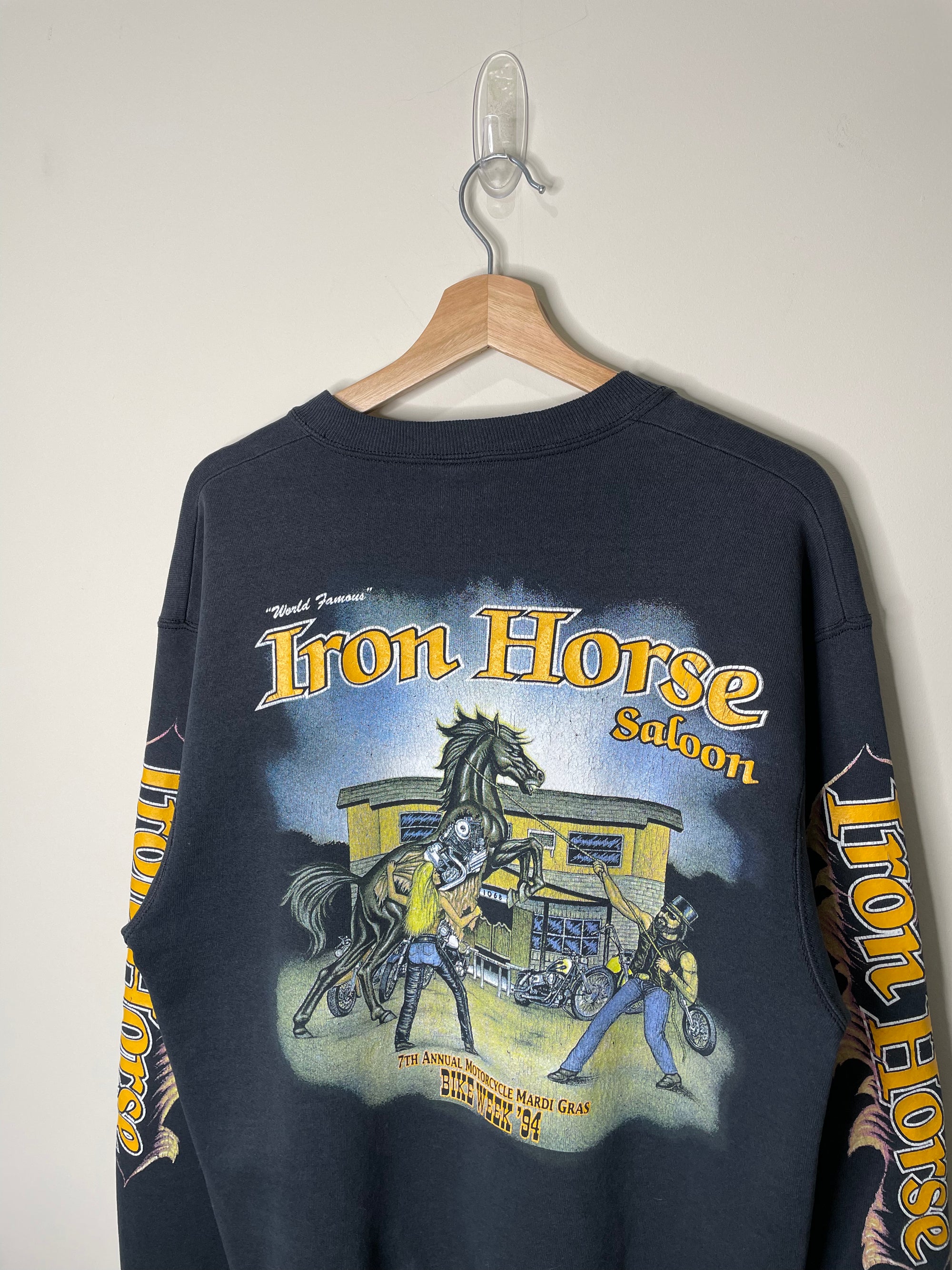 1990s “Iron Horse Saloon” Sweatshirt (M/L)