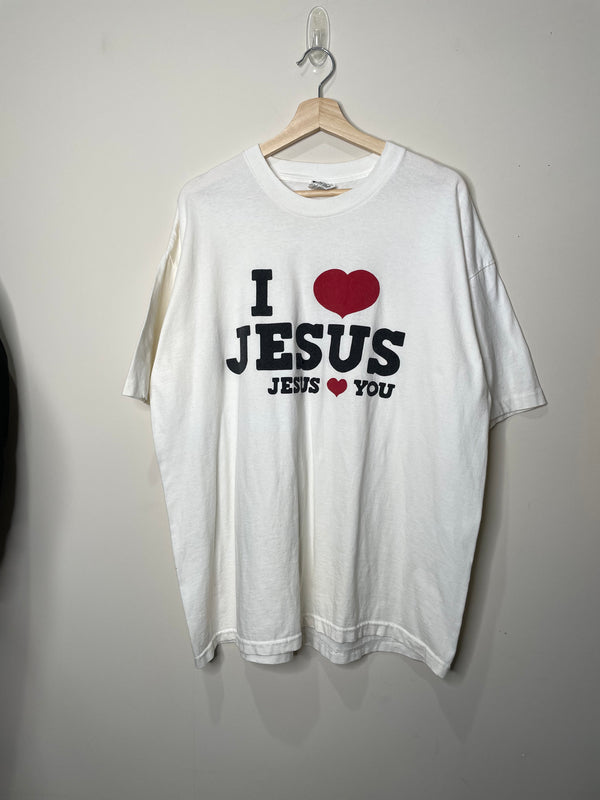 1990s “I Love Jesus” Single Stitched Tee (XL)