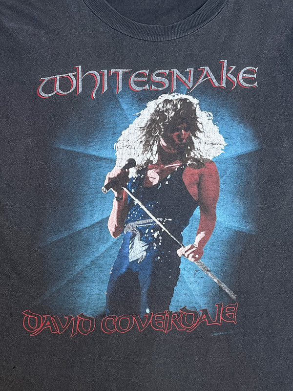 1987 Whitesnake “David Coverdale” Single Stitched Tour Tee