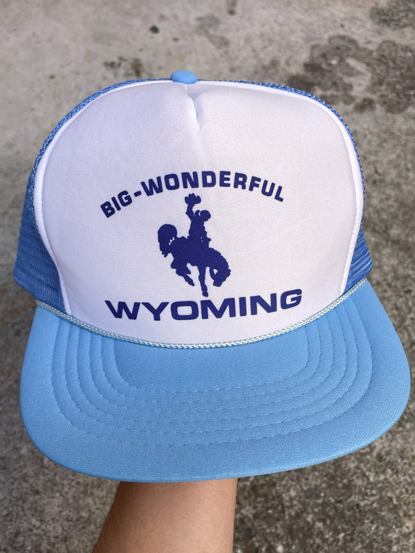 1990s “Big Wonderful Wyoming” Trucker Hat