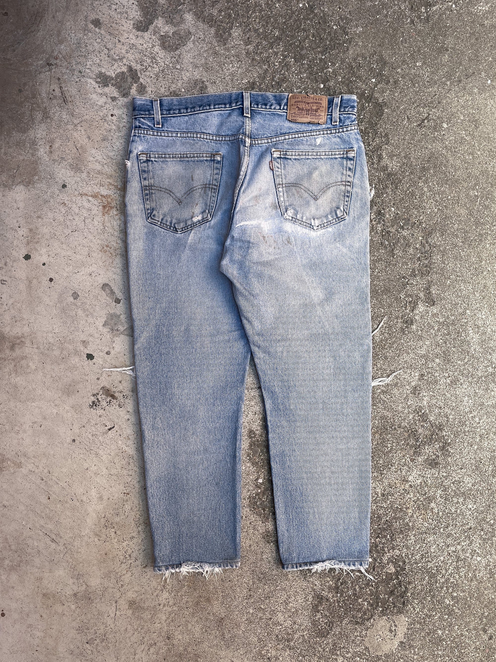 1990s Levi’s Repaired Blue 505 (36X26)