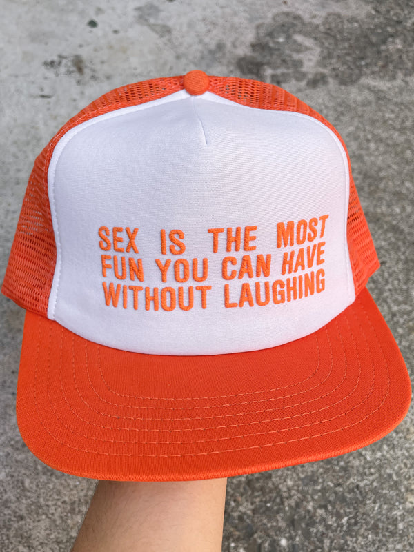 1980s “Sex Is The Most Fun…” Trucker Hat