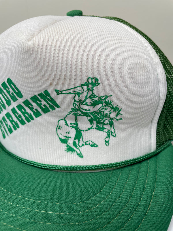 1980s/90s “Rodeo Evergreen” Trucker Hat