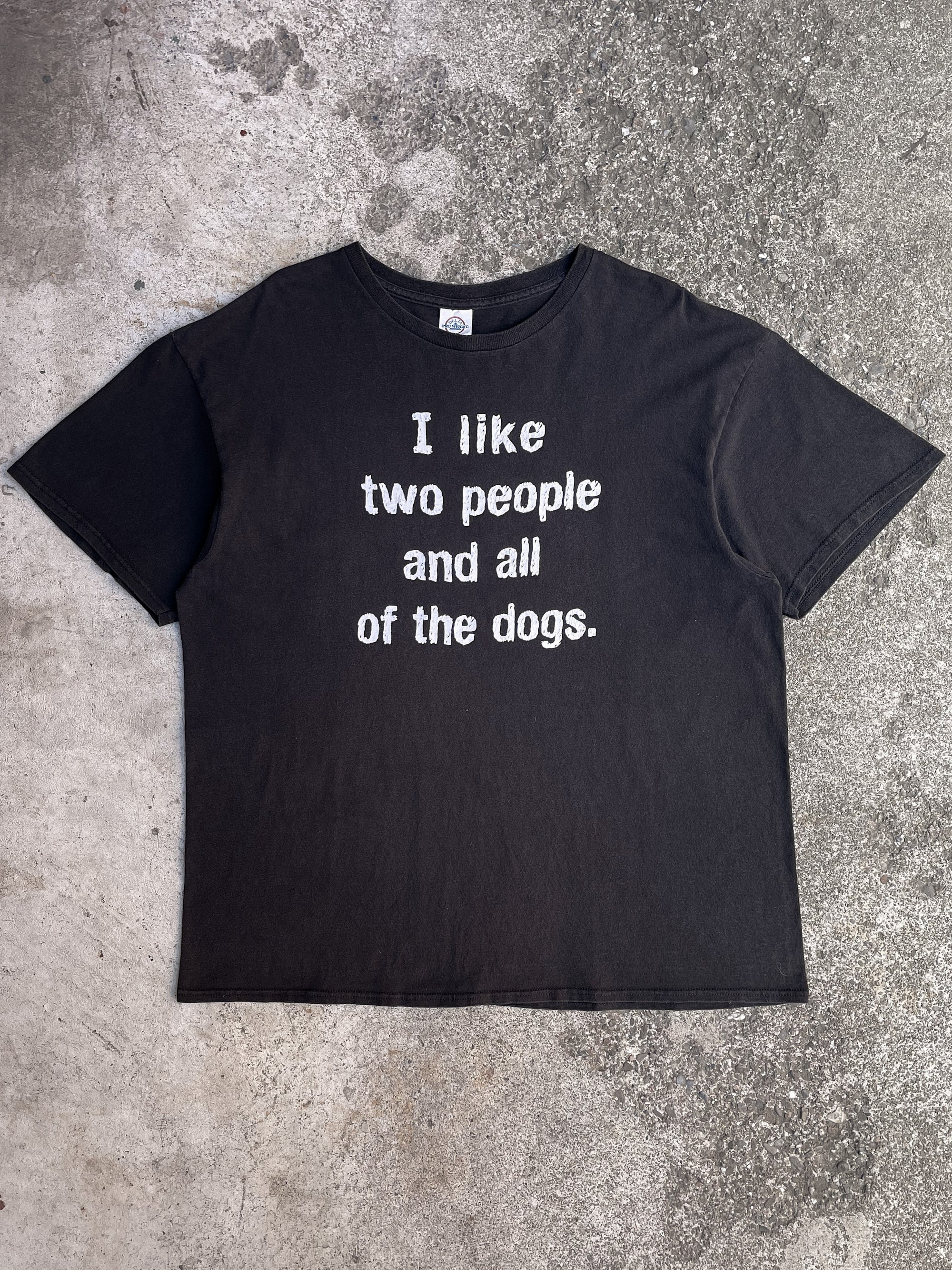 Vintage 00s “I Like Two People…” Tee