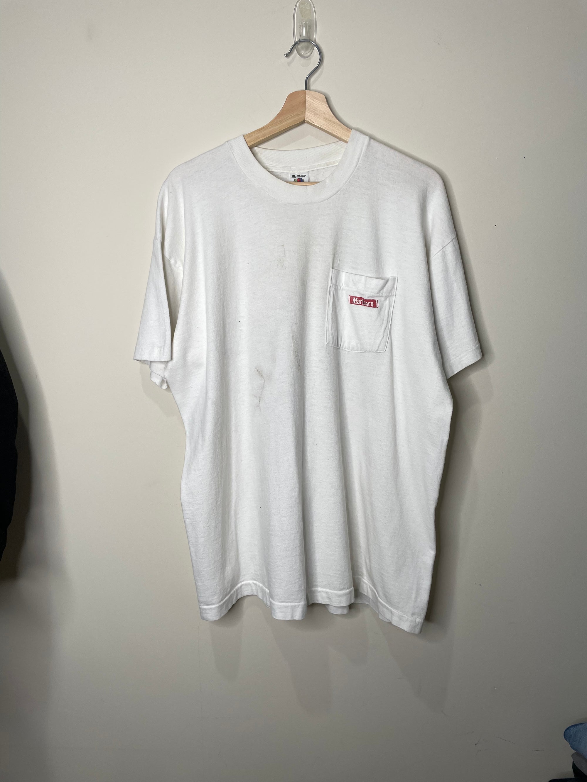 1990s “Marlboro Rodeo” Single Stitched Pocket Tee (XL)