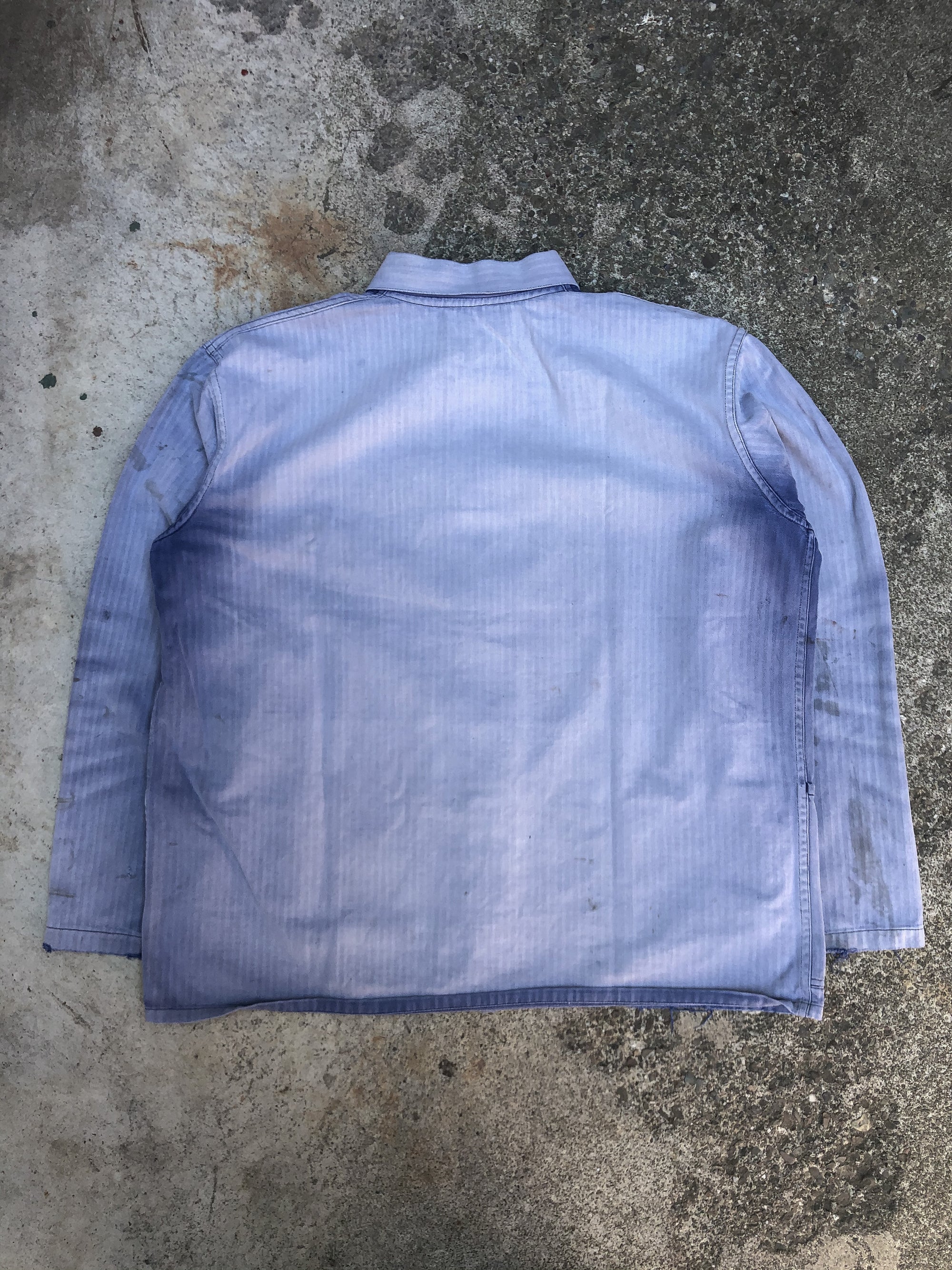 1970s Sun Faded HBT Chore Jacket