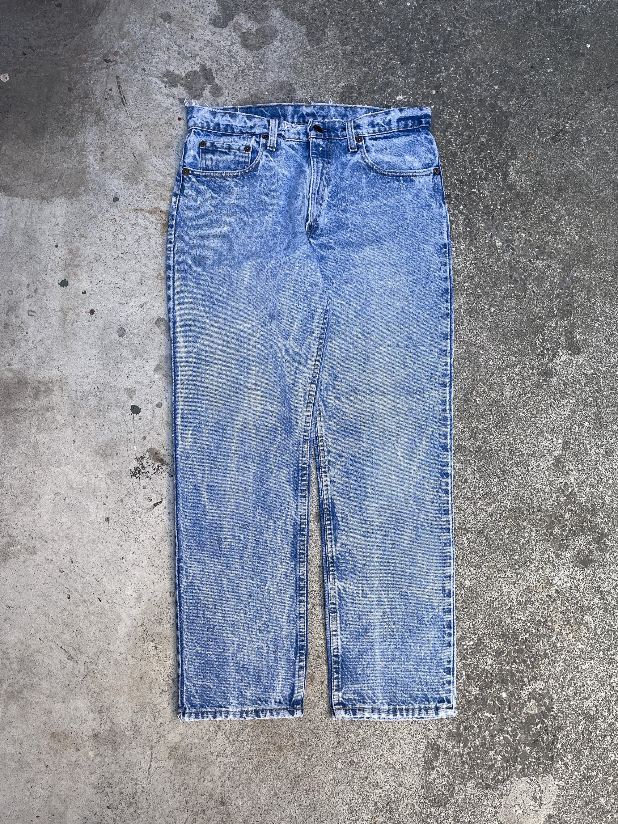 1980s Levis Acid Wash Blue 506 (32X28)