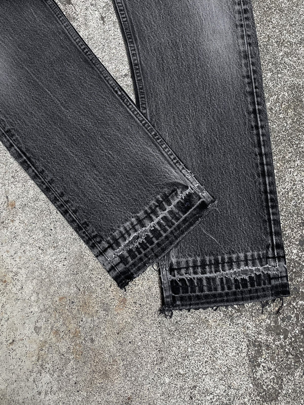 1990s Levi’s Faded Black 501 Released Hem (28X29)