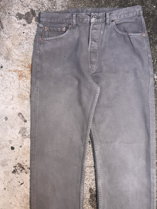 1990s Levis Faded Grey 501 (32X31)