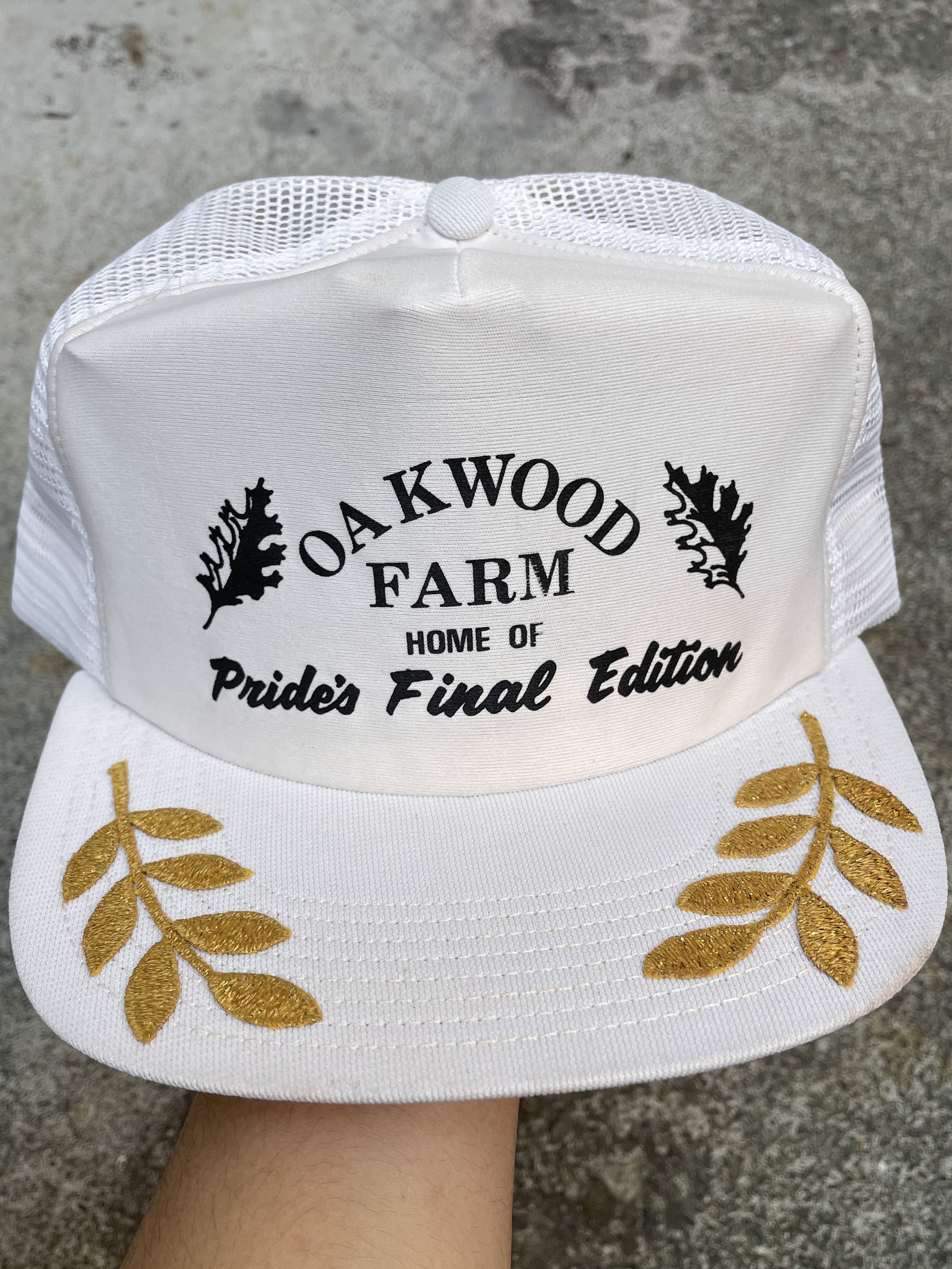 1980s “Oakwood Farm” Trucker Hat