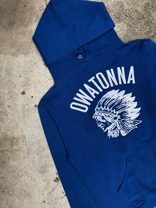 1970s Russell Blue “Owatonna” Hoodie