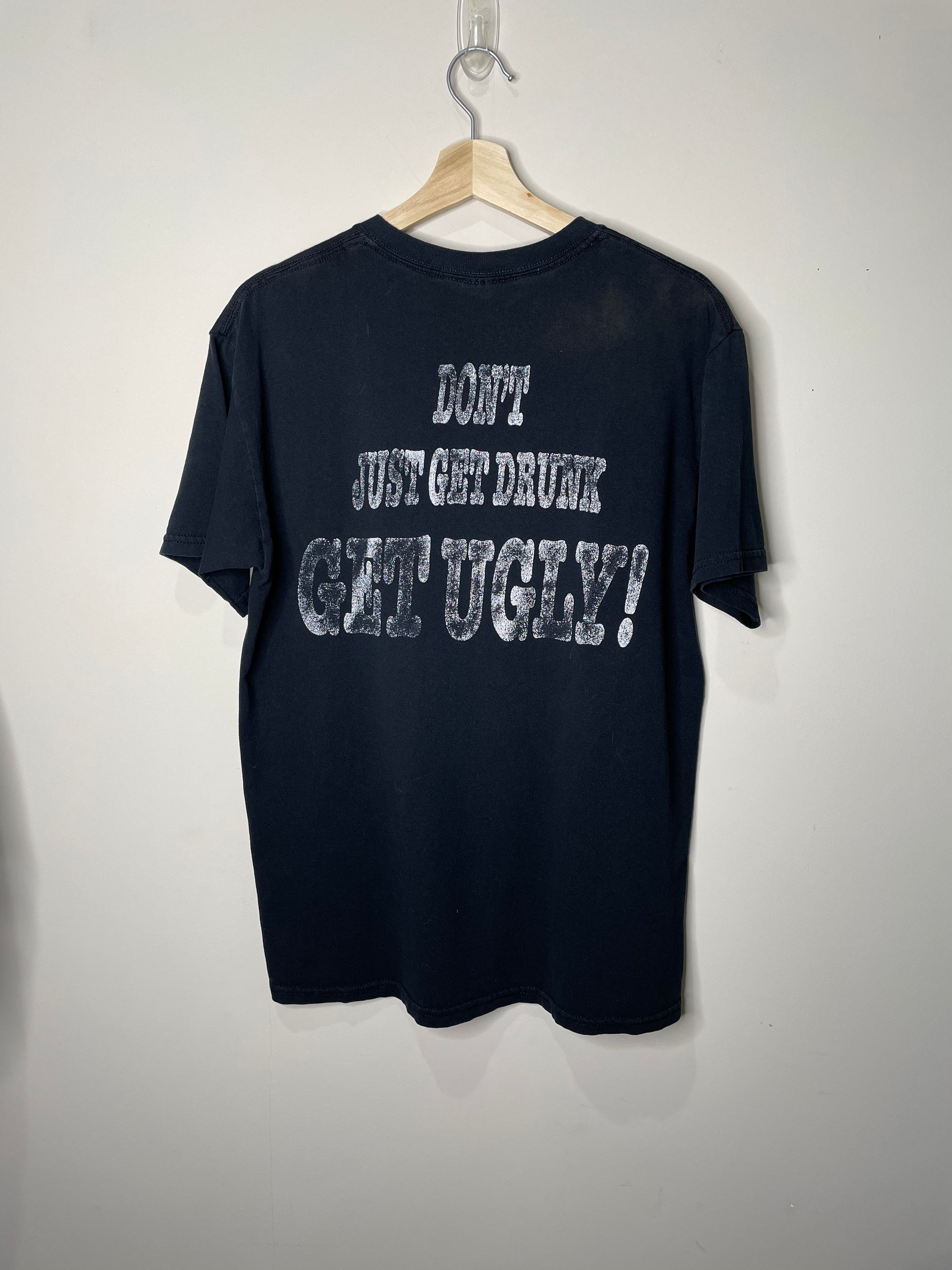 2000s “Get Ugly!” Faded Tee (M)