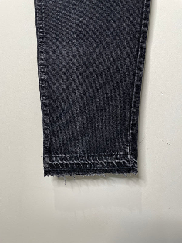 1990s Levi’s Faded Black 505 Released Hem (32X31)