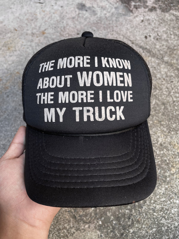 1990s “The More I Know About Women…” Trucker Hat