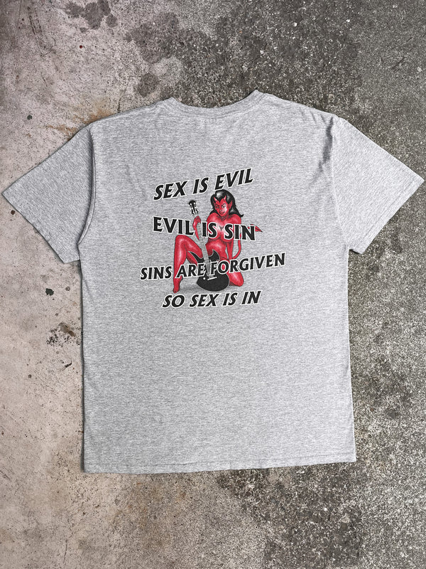 2000s “Sex Is Evil…” Tee (L)