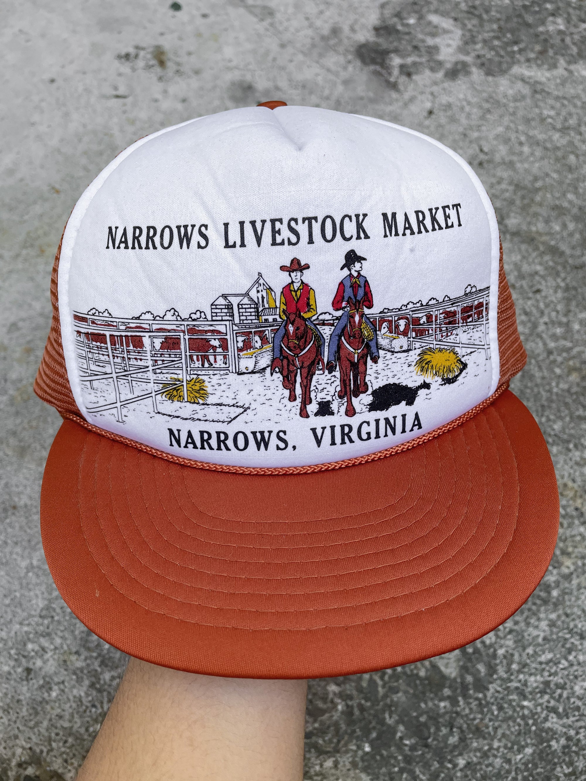 1990s “Livestock Market” Trucker Hat