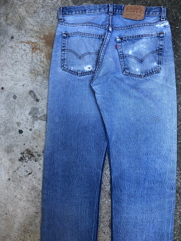 1980s Levis Faded Blue 501 (30X29)