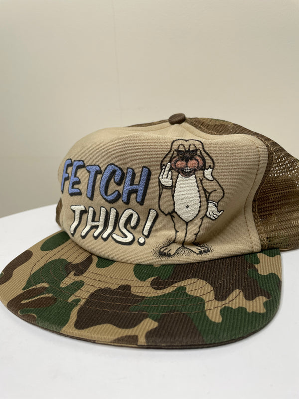 1980s “Fetch This!” Trucker Hat