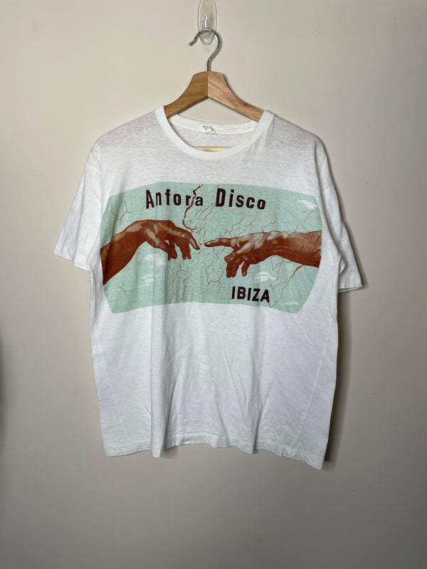 1980s “Anfora Disco Ibiza” Single Stitched Tee (M)