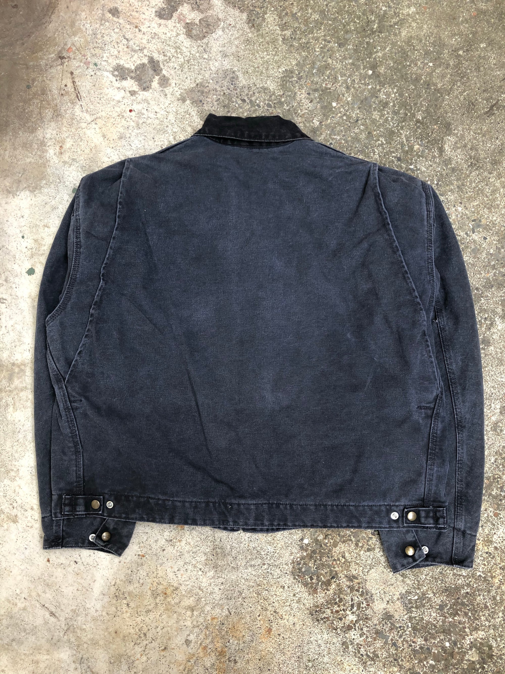 1990s Carhartt Petrol Blue Lined Work Jacket (XXL)