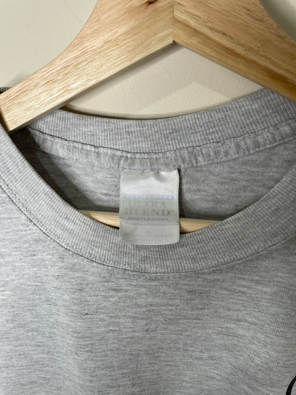 1990s/00s “Glock” Heather Grey Tee (M)