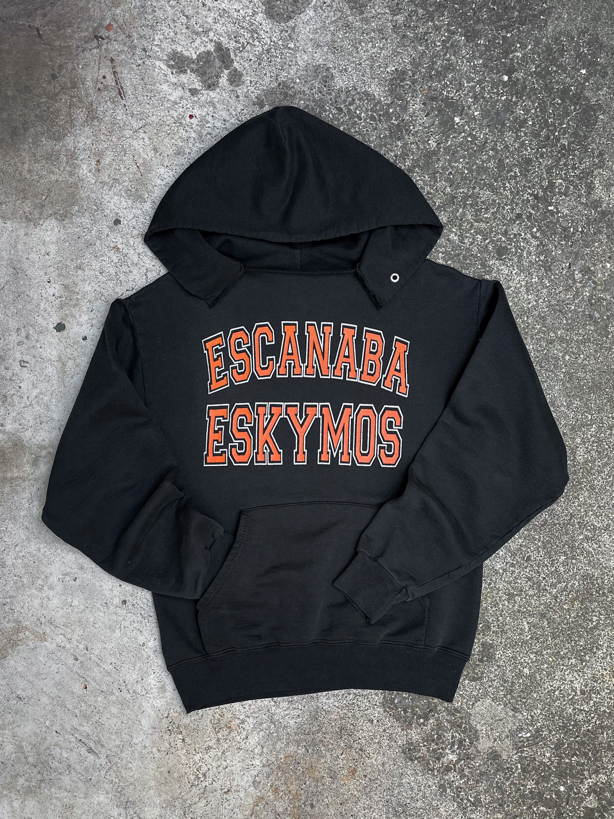 1990s “Escanaba Eskymos” Distressed Hoodie