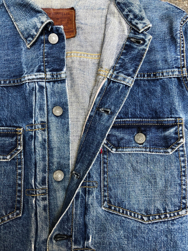 1990s Levis Japanese Selvedge 71507 Type II Denim Jacket