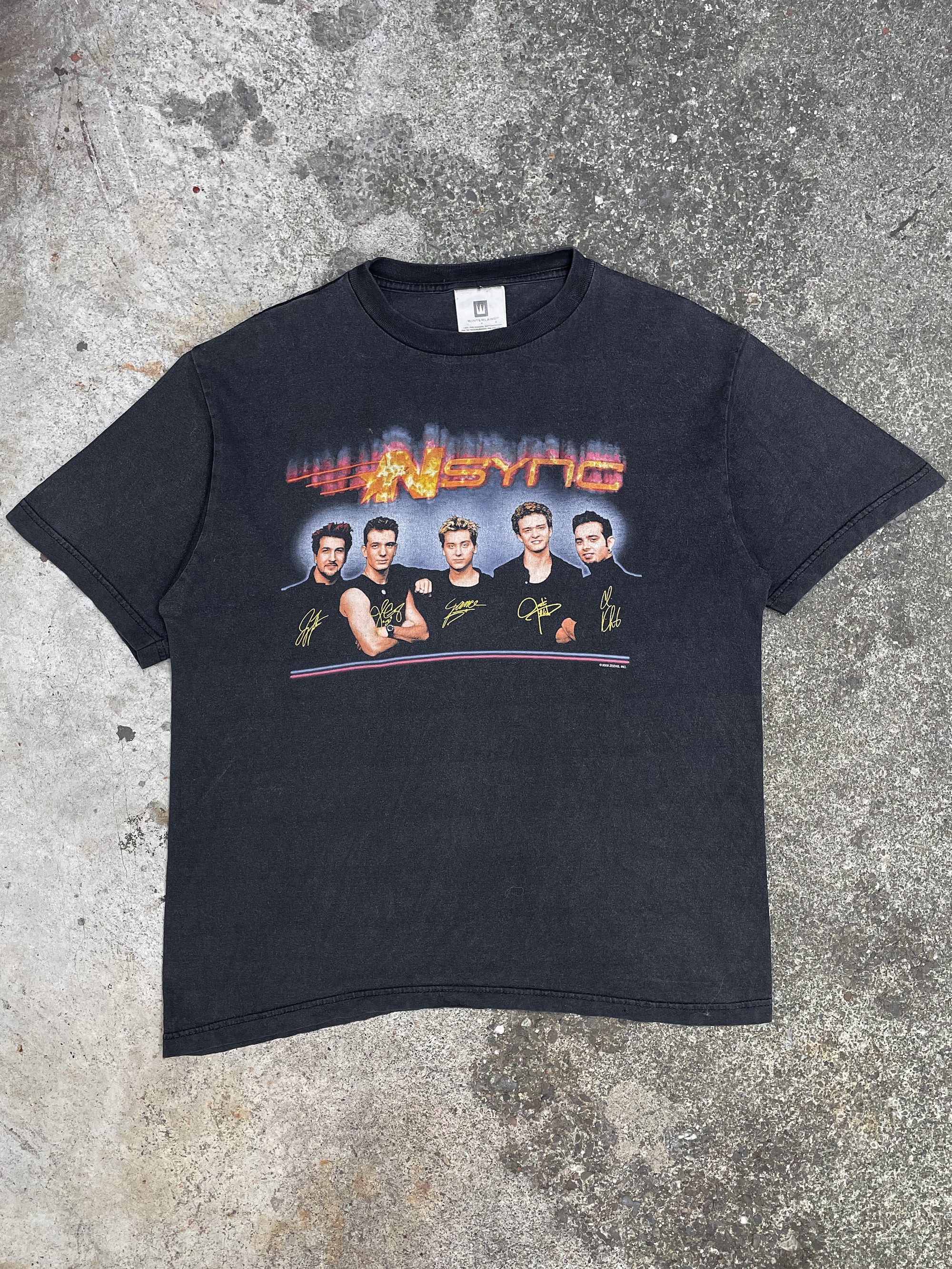 2000 “NSync” Faded Band Tee (L)