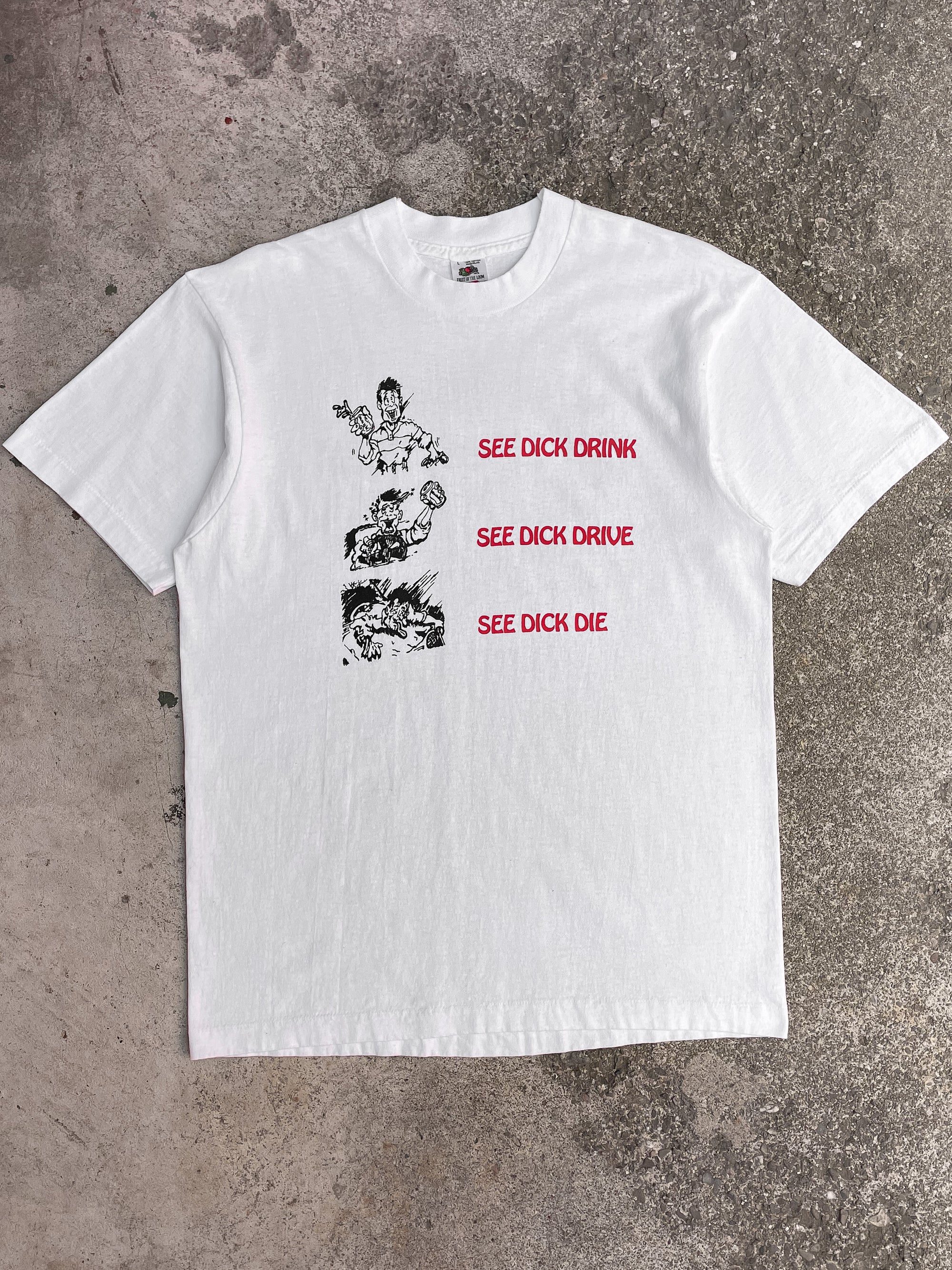 1990s “Don’t Be A Dick” Single Stitched Tee