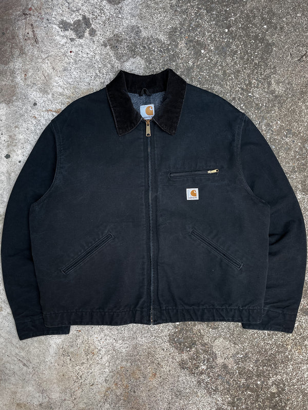 Carhartt Black Lined Work Jacket (XL)